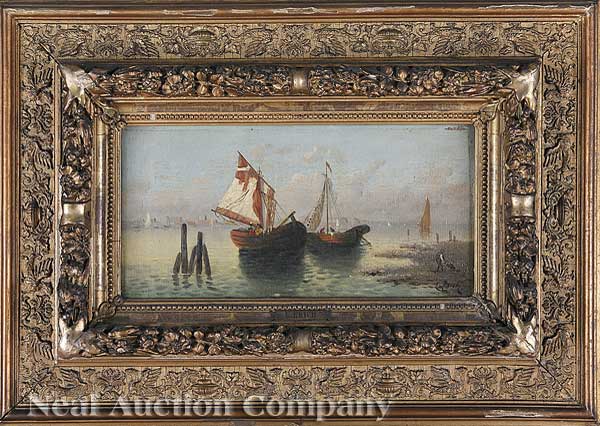 L. Erich (German 19th c.) pair of