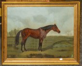 L. EVERET. EQUESTRIAN PORTRAIT