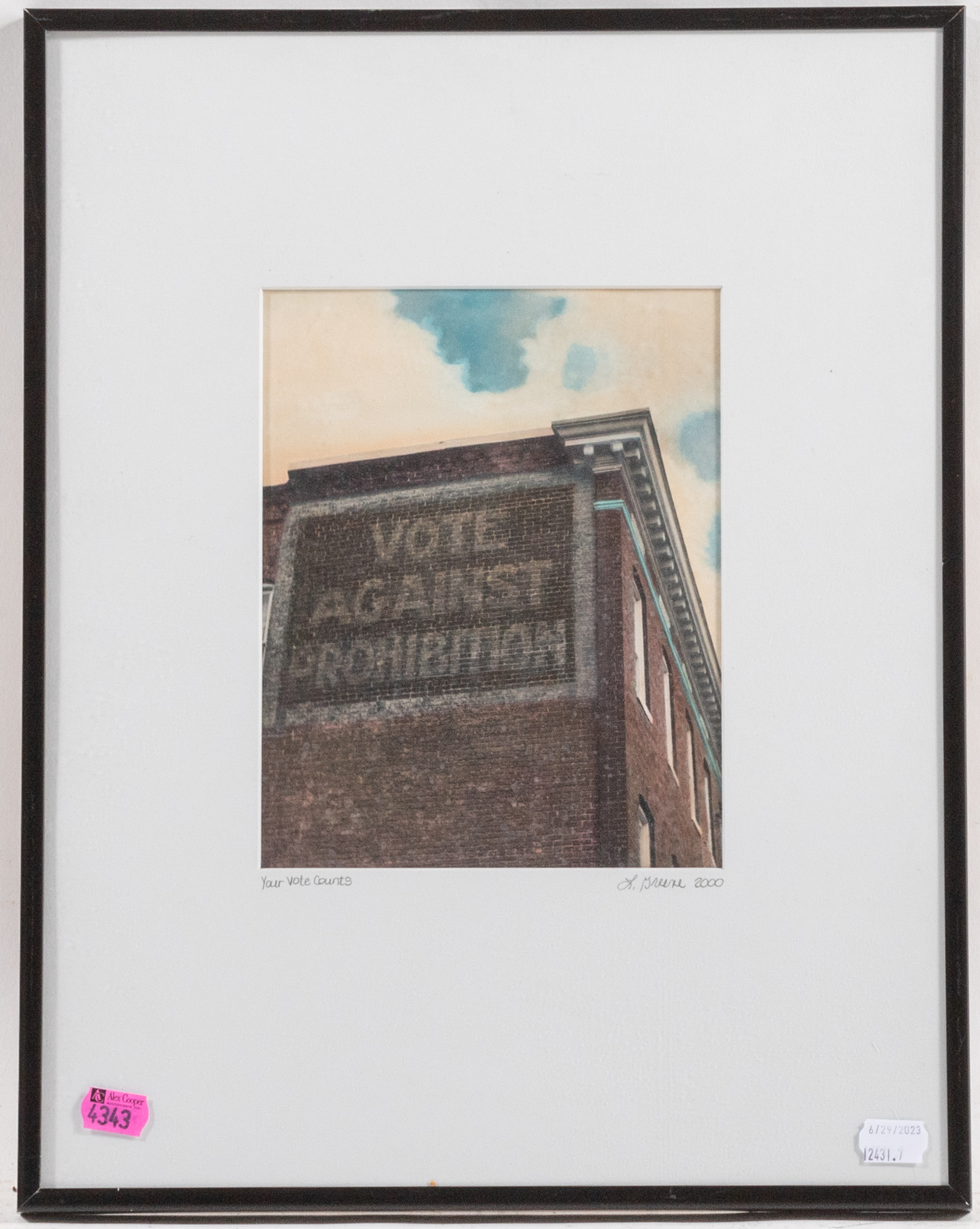 L. GREENE. "YOUR VOTE COUNTS,"