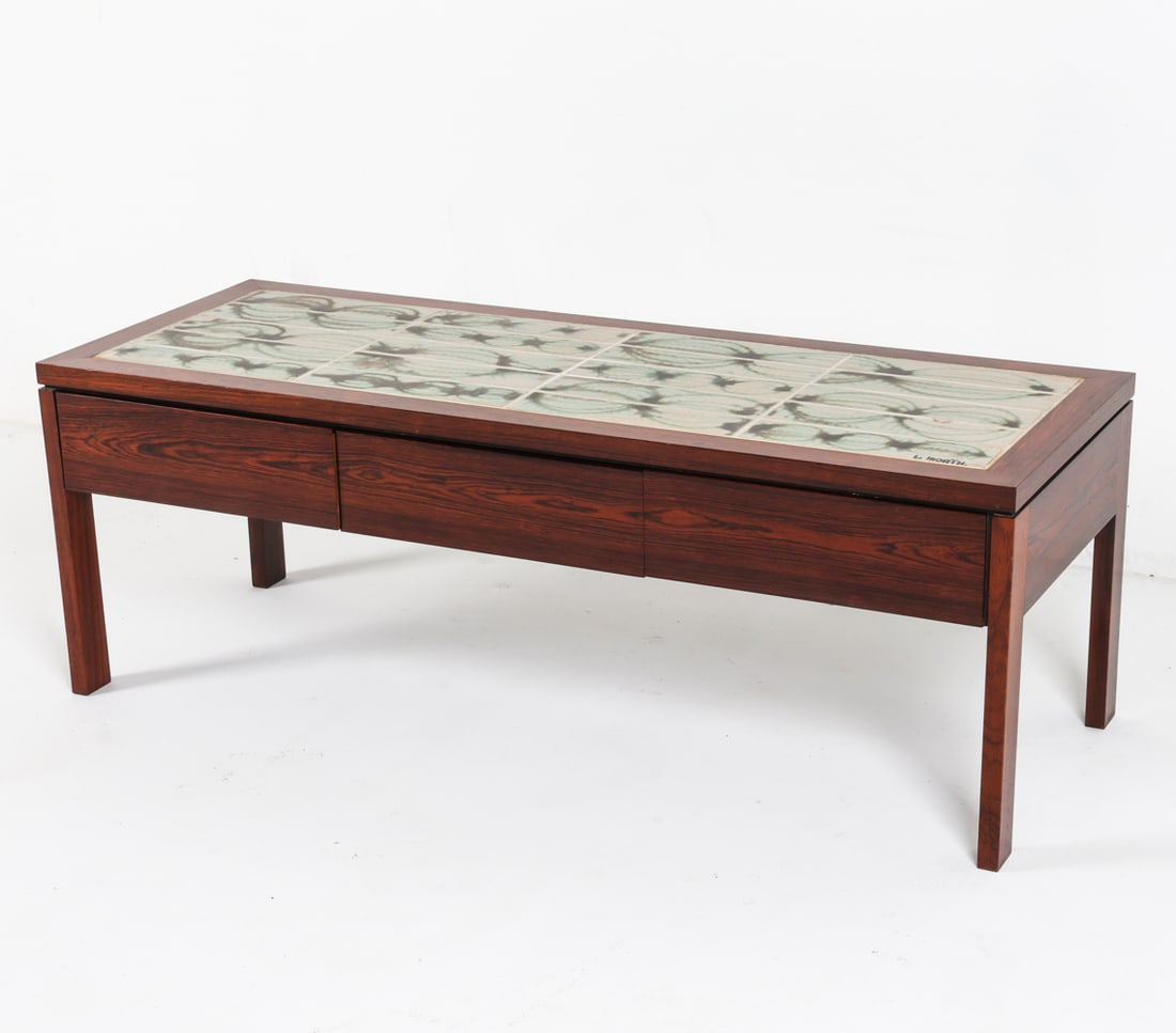 L. HJORTH DANISH ROSEWOOD & TILE