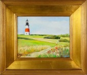 L. IRELAND OIL ON BOARD "SANKA