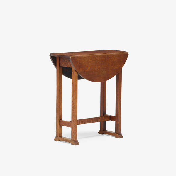 L. & J.G. Stickley. drop-leaf