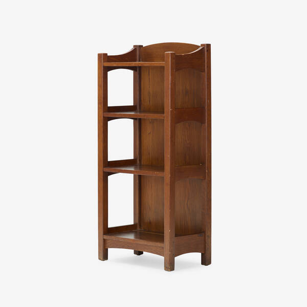 L. & J.G. Stickley. magazine stand,