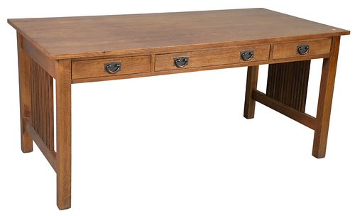 L & JG STICKLEY MISSION OAK WRITING