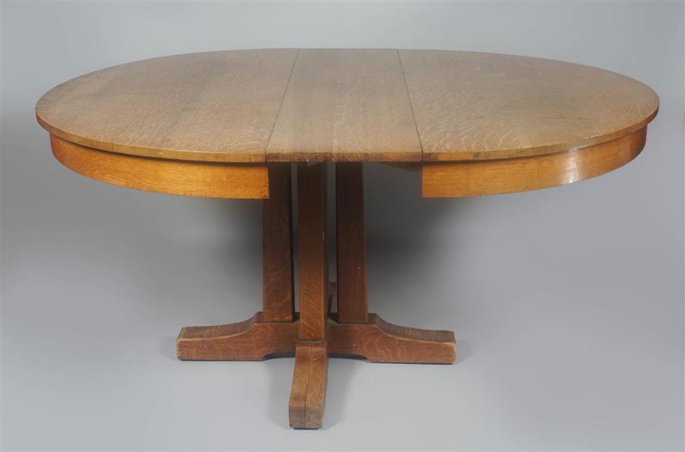 L. & J.G. STICKLEY OAK EXTENSION