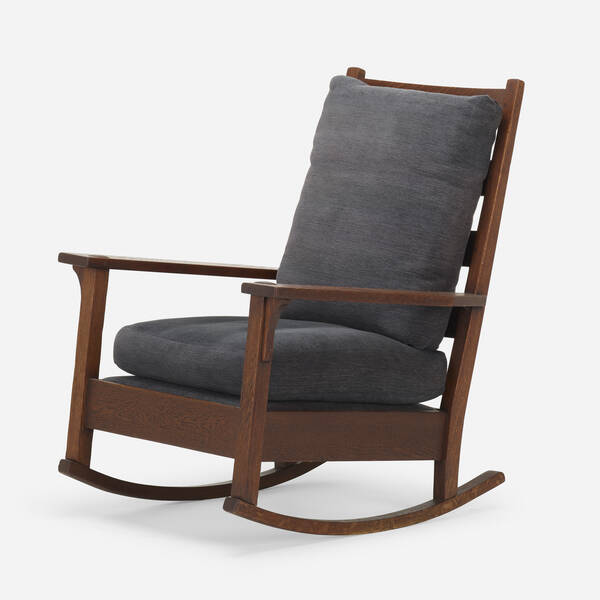 L. & J.G. Stickley. Rocker. c.
