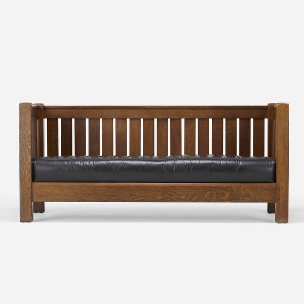L. & J.G. Stickley. Settle, model