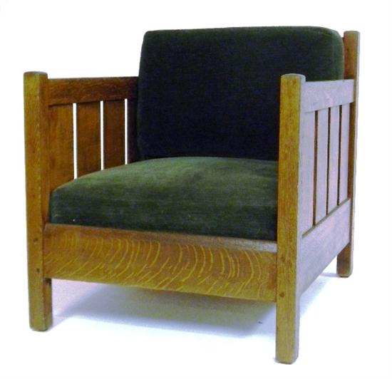 L & J.G. Stickley slatted cube