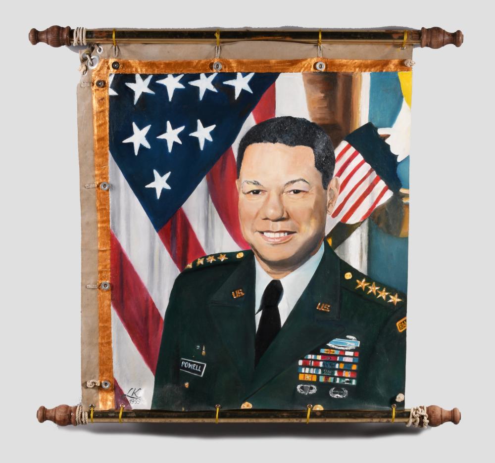 L. K., PORTRAIT OF GENERAL COLIN L.