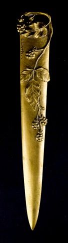 L LEVEE FRENCH BRONZE LETTER