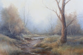 L. MANN '91 ORIGINAL PAINTING