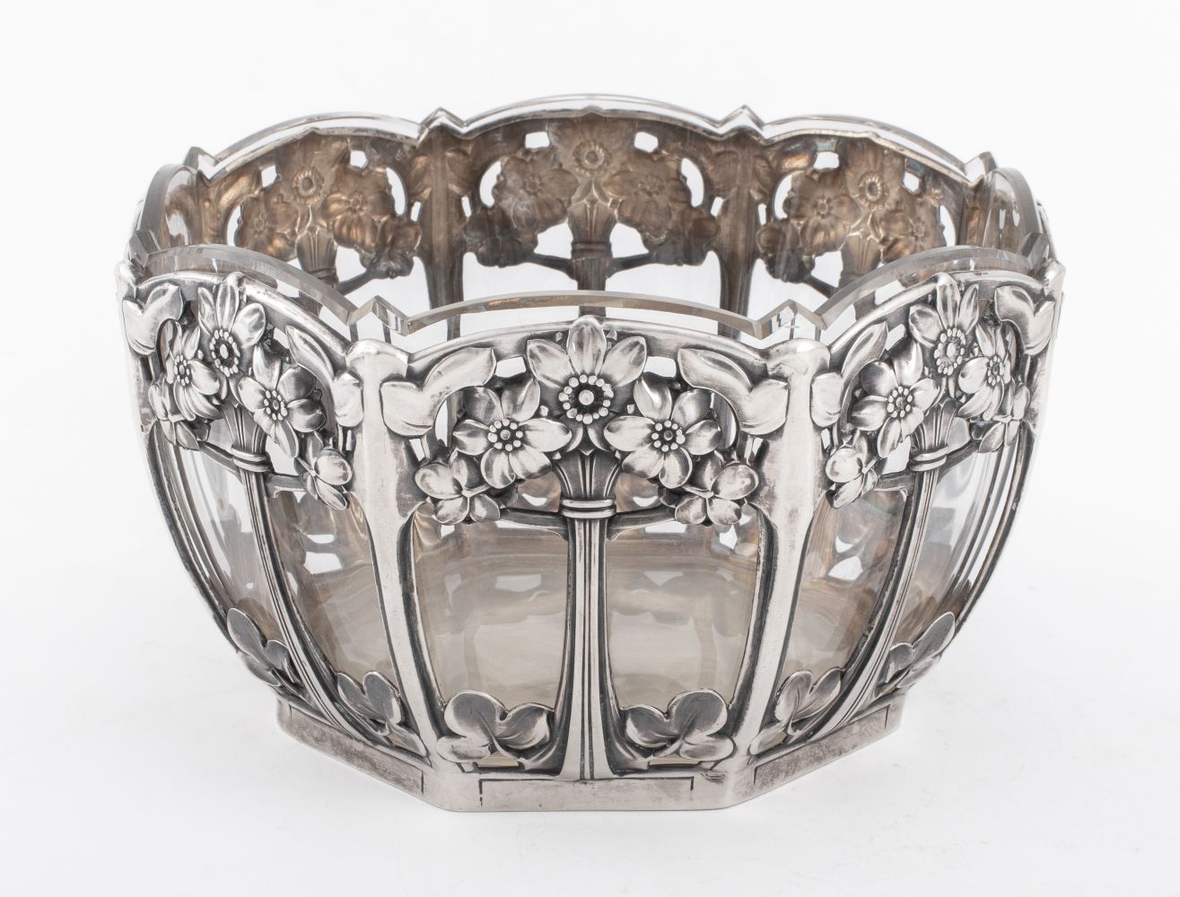 L. POSEN JUGENDSTIL SILVER AND