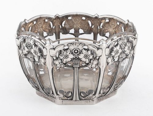 L. POSEN JUGENDSTIL SILVER AND