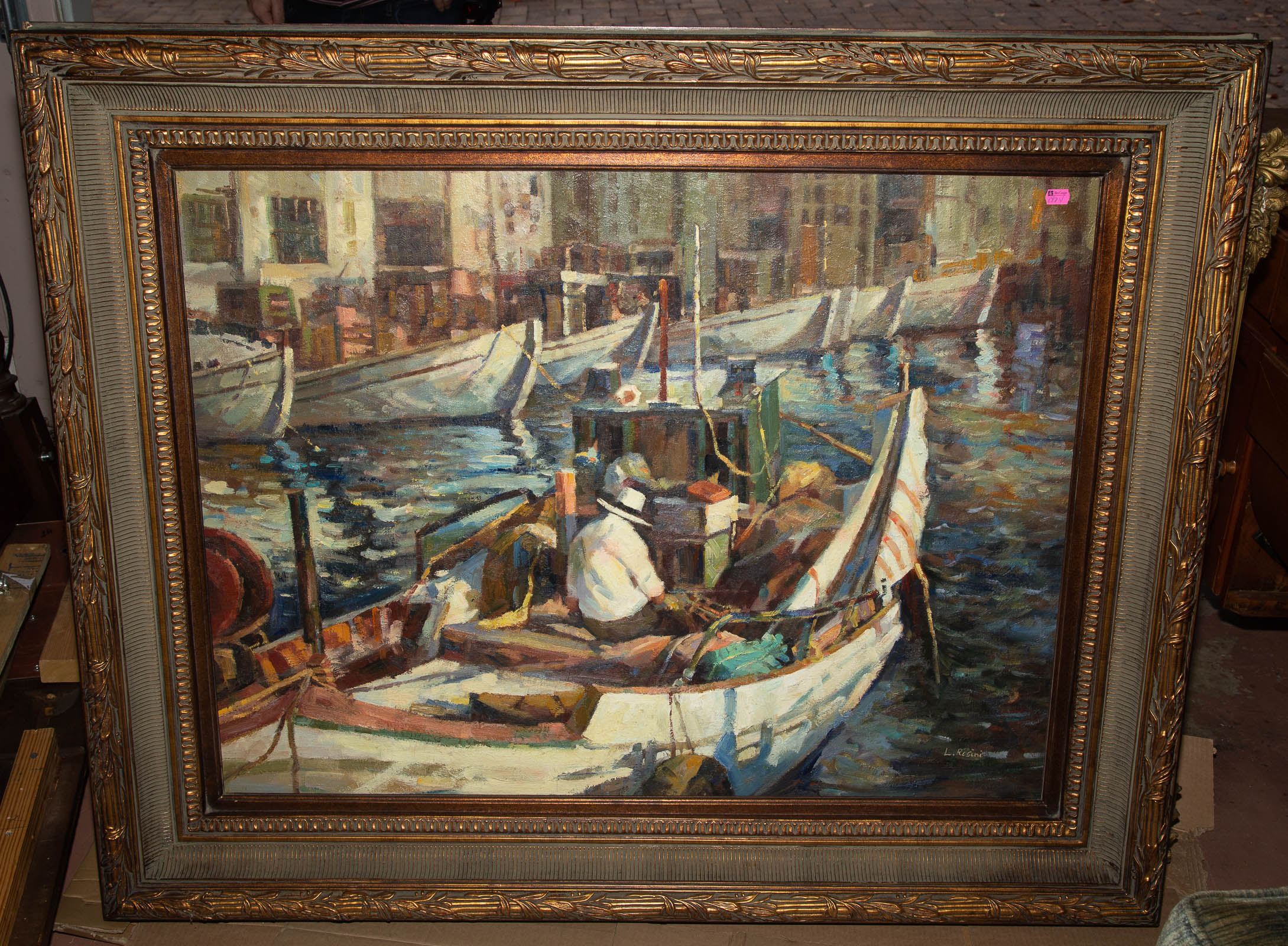 L ROSINI. ON THE WATER, GICLEE 30
