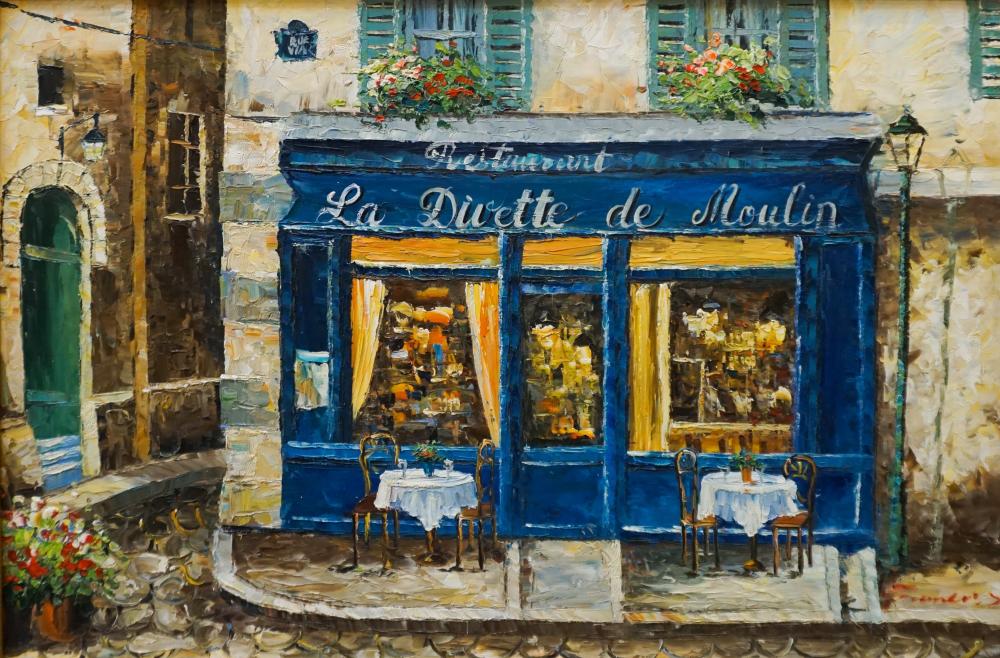 'LA DUETTE DU MOULIN', SIGNED