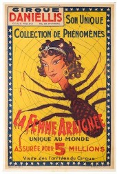 LA FEMME ARAIGNéE. CIRQUE DANI