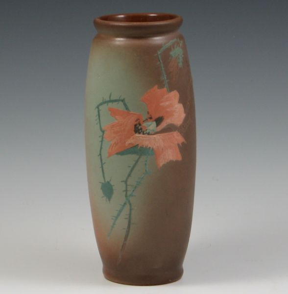 La Moro Matte Poppy Vase marked