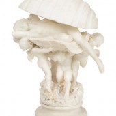 La Perla, a Carved Alabaster F