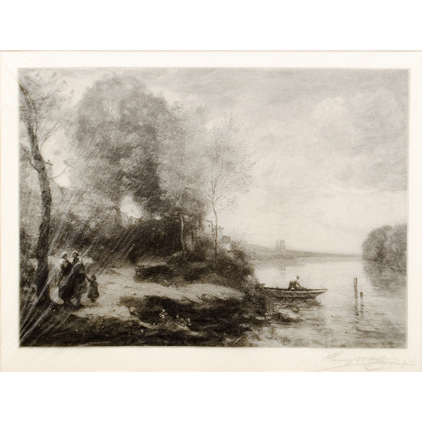 La Riviere a la Tour Lointaine by