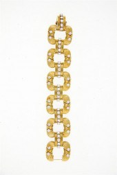 La Triomphe diamond-set gold l