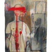 LA VILLAR SIGNED OIL ON CANVAS