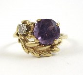 LAB CREATED ALEXANDRITE AND DI