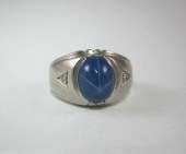 LAB CREATED STAR SAPPHIRE AND