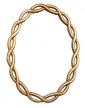 LABARGE CONTEMPORARY GILT MIRR