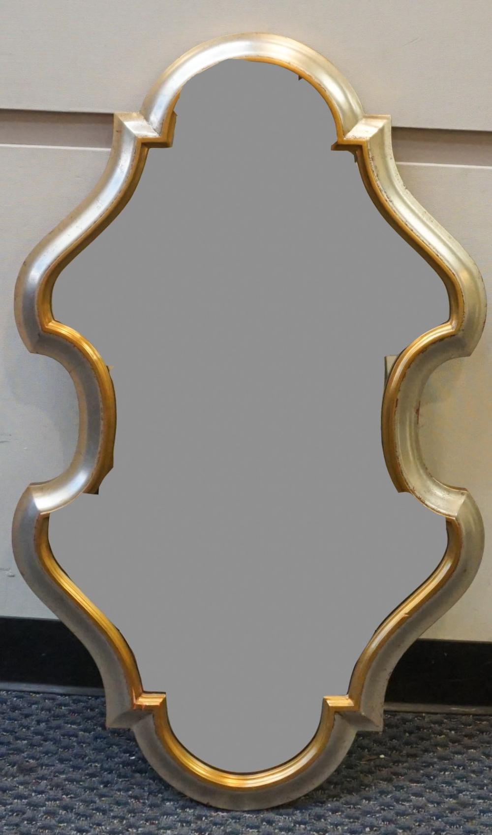 LABARGE GILT AND SILVERED WOOD