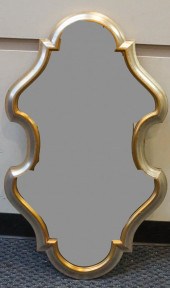 LABARGE GILT AND SILVERED WOOD