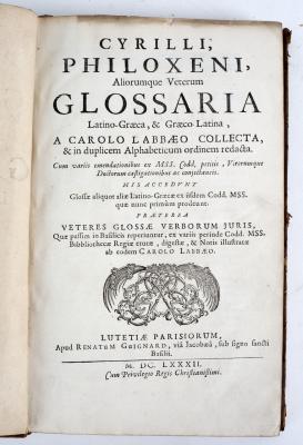 Labbaeus, Carolus. Cyrilli,