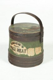 LABELED FIRKIN.  Labeled for B