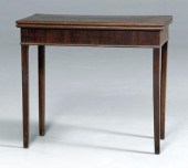 Labeled George III games table
