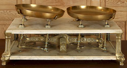 LABELED MARBLE BRASS MERCHANTS
