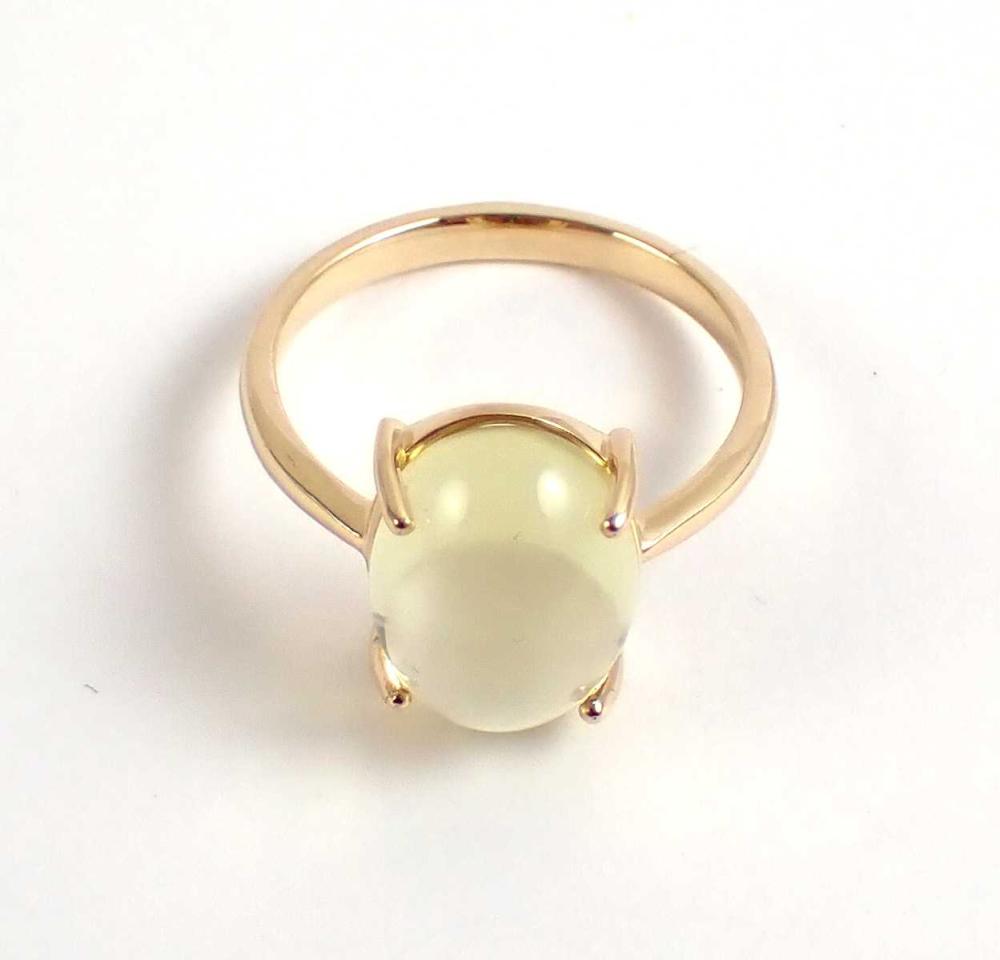LABRADORITE AND FOURTEEN KARAT GOLD