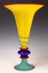 LACHAUSSEE POSTMODERN ART GLAS