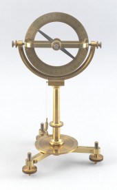 LACQUERED BRASS DIP NEEDLE ENG