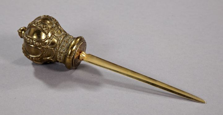Lacquered Brass Letter Opener, 