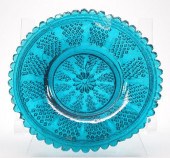 LACY GLASS CUP PLATEA mid 19th