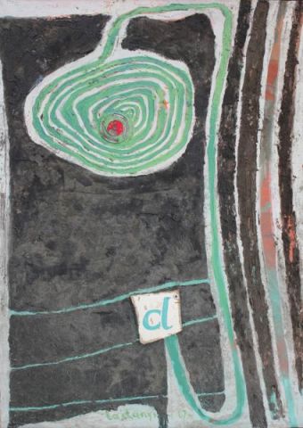 LADANYI Emory. Mixed Media/Canvas