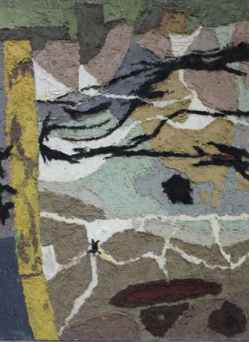 LADANYI Emory. Mixed Media/Canvas