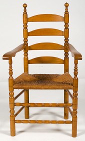 Ladderback Arm Chair American