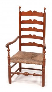 LADDERBACK ARMCHAIR 18TH/19TH