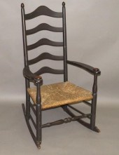 LADDERBACK CHAIRca. 1800; Dela