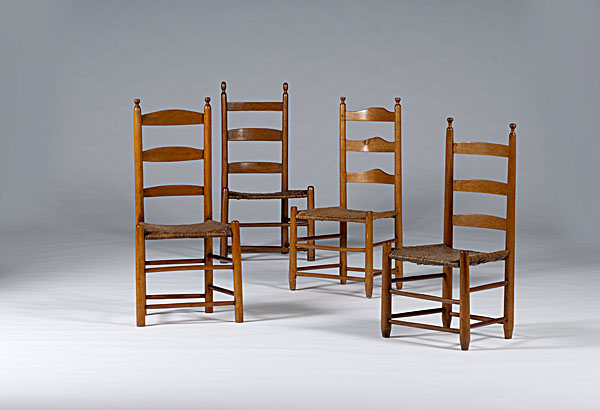 Ladderback Chairs Probably Ohio