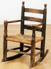 LADDERBACK CHILD'S ROCKING CHA