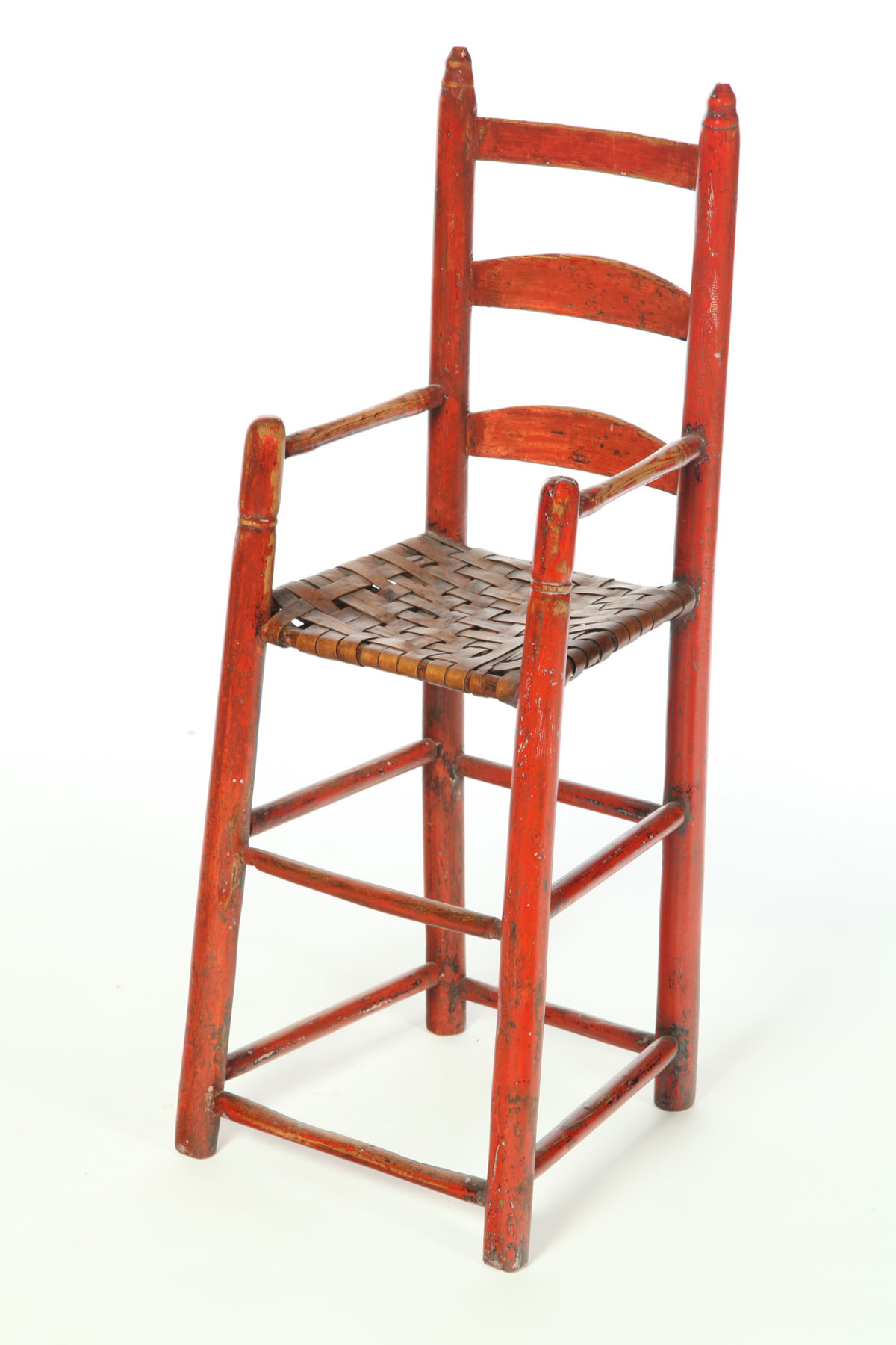LADDERBACK HIGH CHAIR.  American 