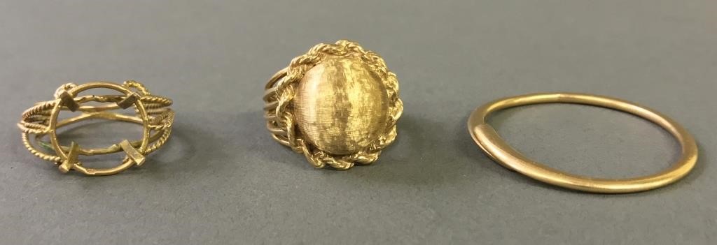 Ladies 14 karat gold jewelry