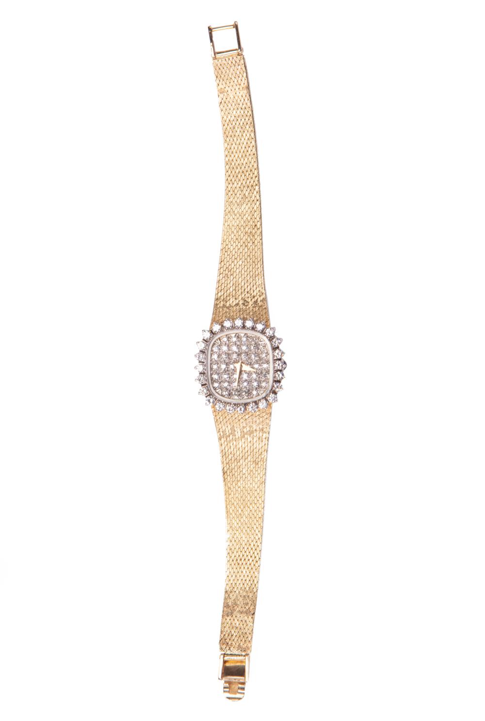 LADIES' 14 KT. YELLOW GOLD AND