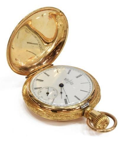 LADIES 14K GOLD-FILLED HUNTER